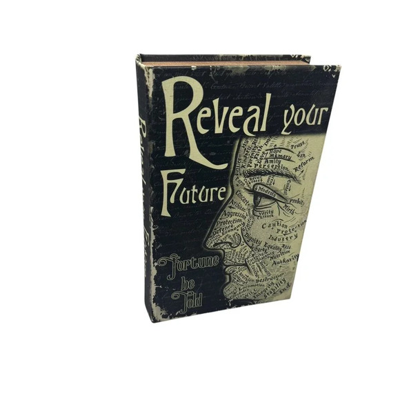 Fortune Teller psychic book safe Opens to store metaphysical supernatural oracle - Picture 1 of 9